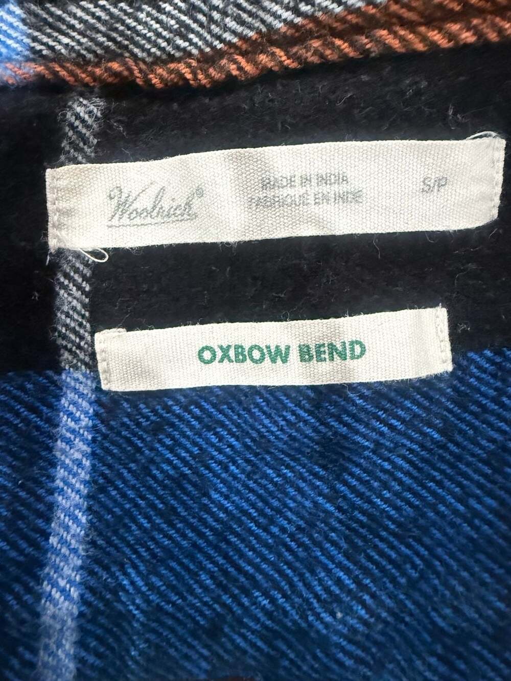Woolrich Oxbow Bend Plaid Flannel Shacket Jacket Organic Cotton Women’s SP - Picture 4 of 7